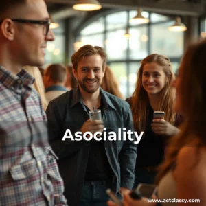 Artistic representation for Asociality