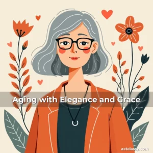 Artistic representation for Aging with Elegance and Grace