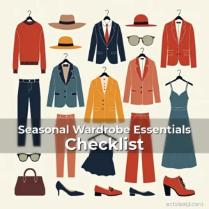 Artistic representation for Seasonal Wardrobe Essentials Checklist