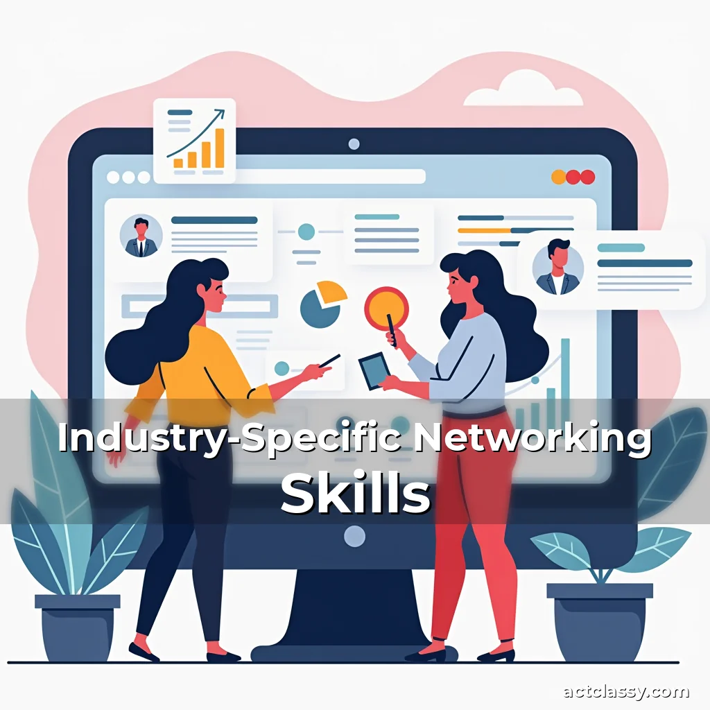 Artistic representation for Industry-Specific Networking Skills