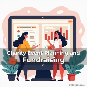 Artistic representation for Charity Event Planning and Fundraising