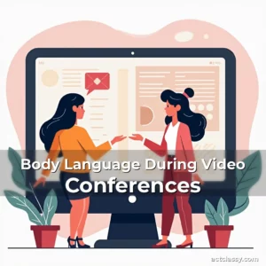 Artistic representation for Body Language During Video Conferences