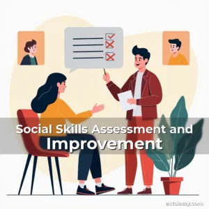 Artistic representation for Social Skills Assessment and Improvement