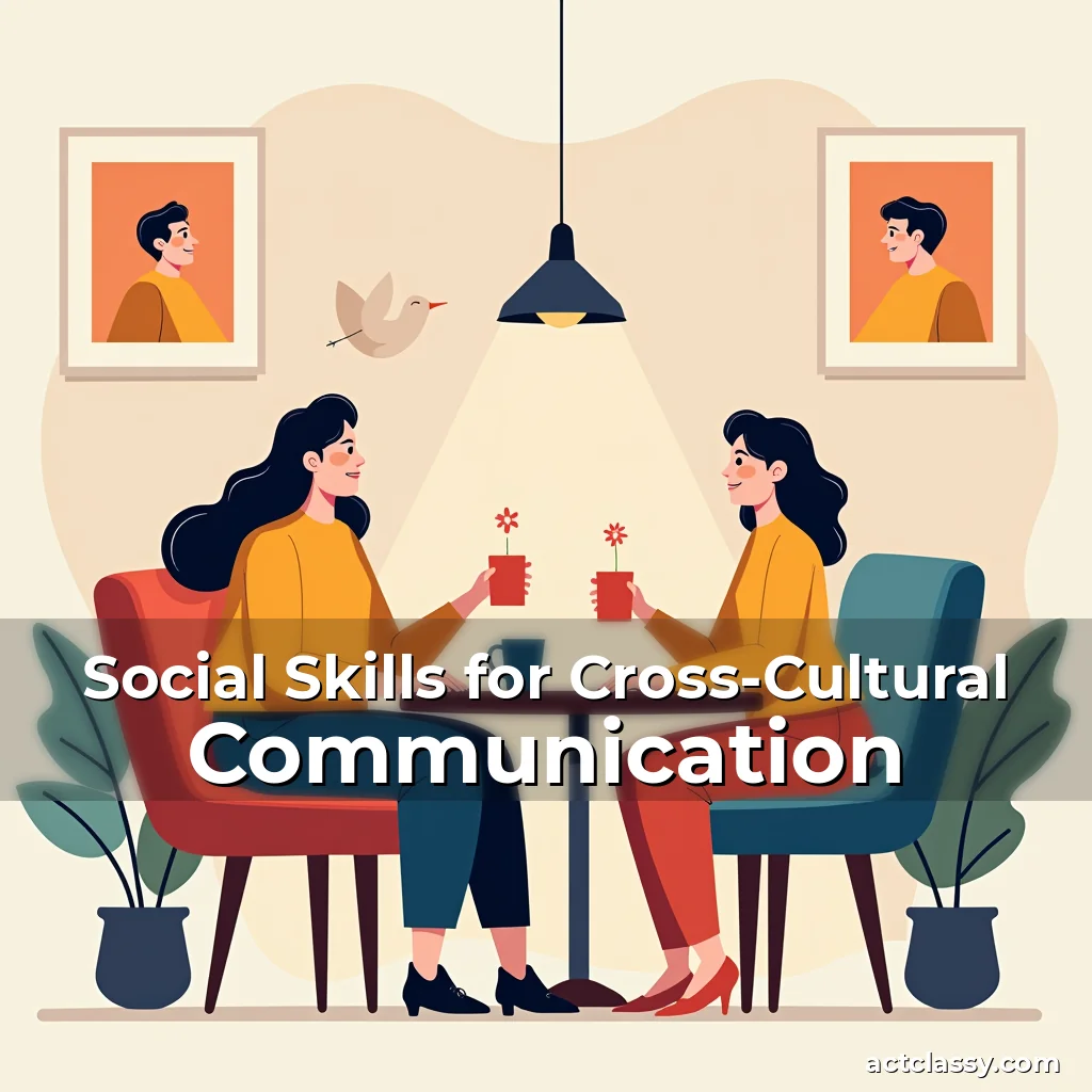 Artistic representation for Social Skills for Cross-Cultural Communication