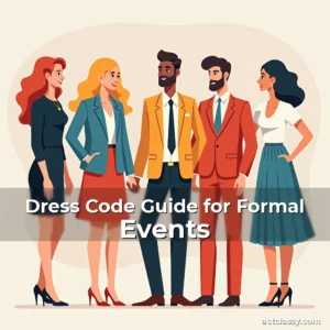 Artistic representation for Dress Code Guide for Formal Events