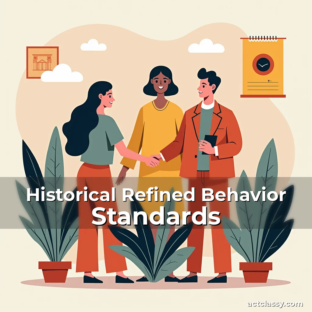 Artistic representation for Historical Refined Behavior Standards