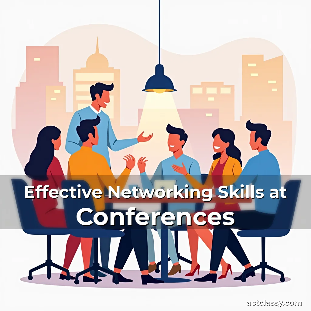 Artistic representation for Effective Networking Skills at Conferences