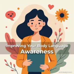Artistic representation for Improving Your Body Language Awareness