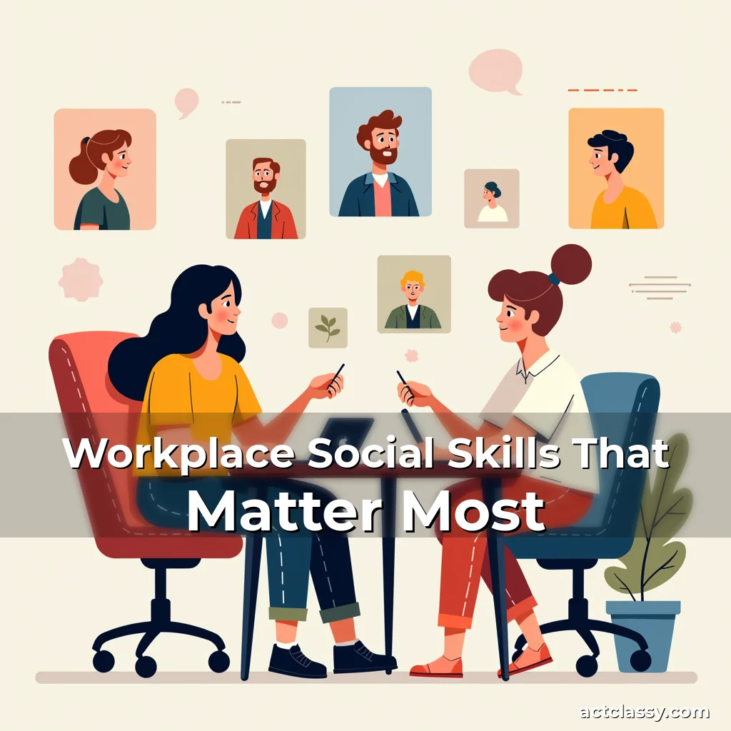 Artistic representation for Workplace Social Skills That Matter Most
