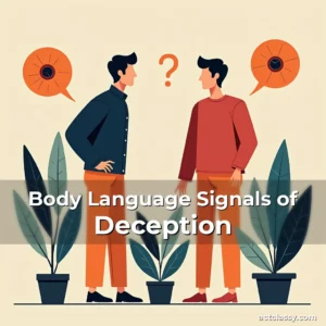 Artistic representation for Body Language Signals of Deception