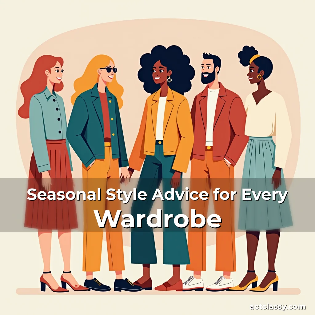 Artistic representation for Seasonal Style Advice for Every Wardrobe