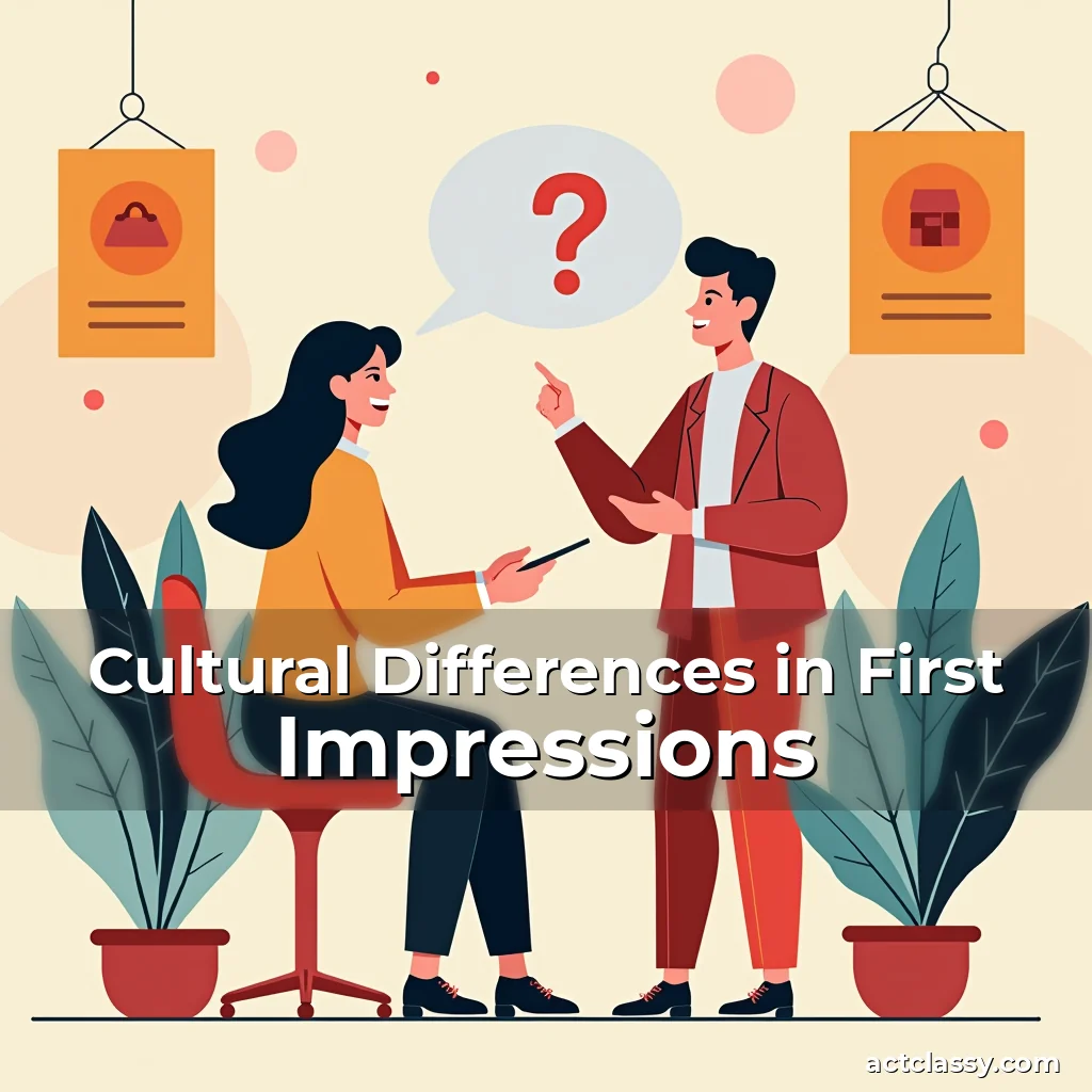 Artistic representation for Cultural Differences in First Impressions