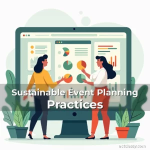 Artistic representation for Sustainable Event Planning Practices