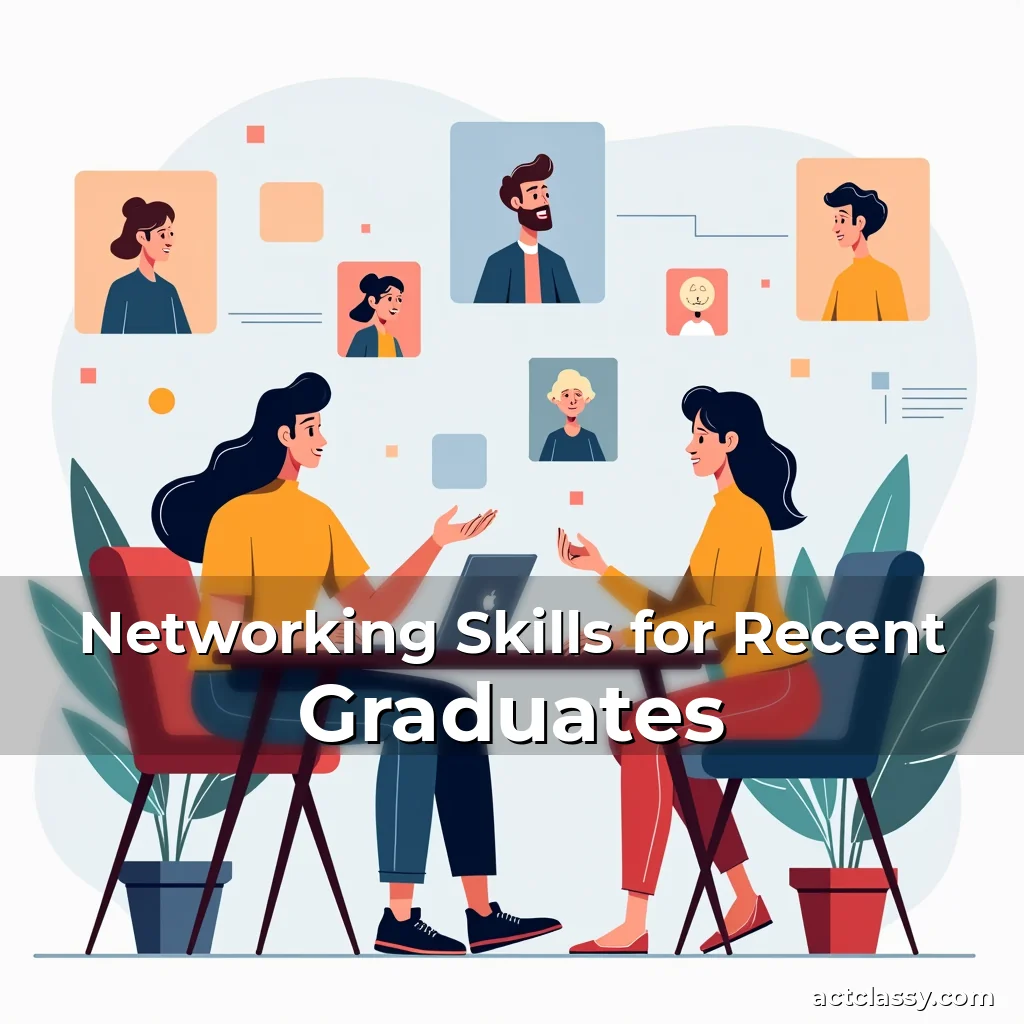 Artistic representation for Networking Skills for Recent Graduates