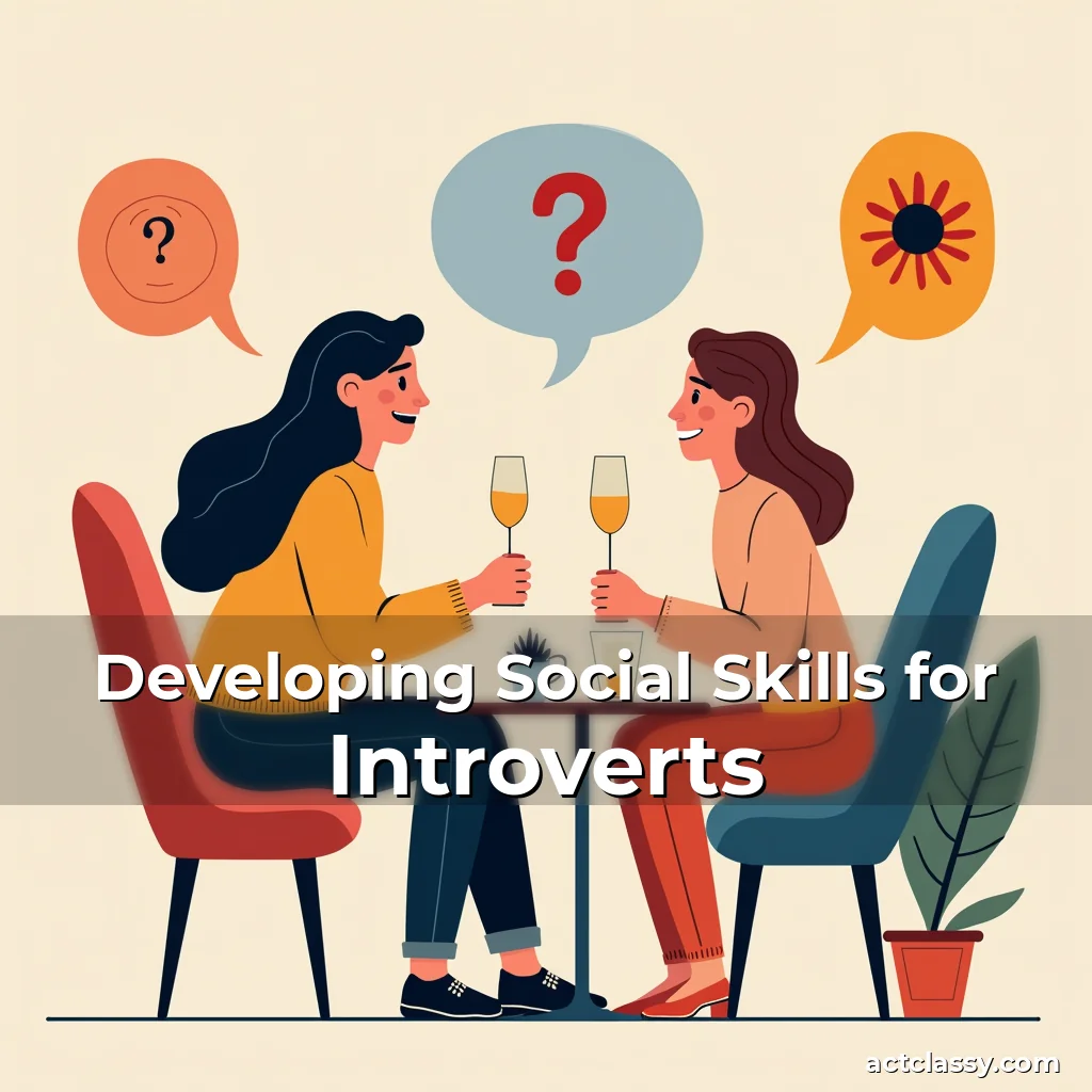 Artistic representation for Developing Social Skills for Introverts