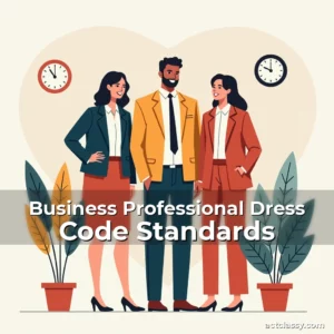 Artistic representation for Business Professional Dress Code Standards