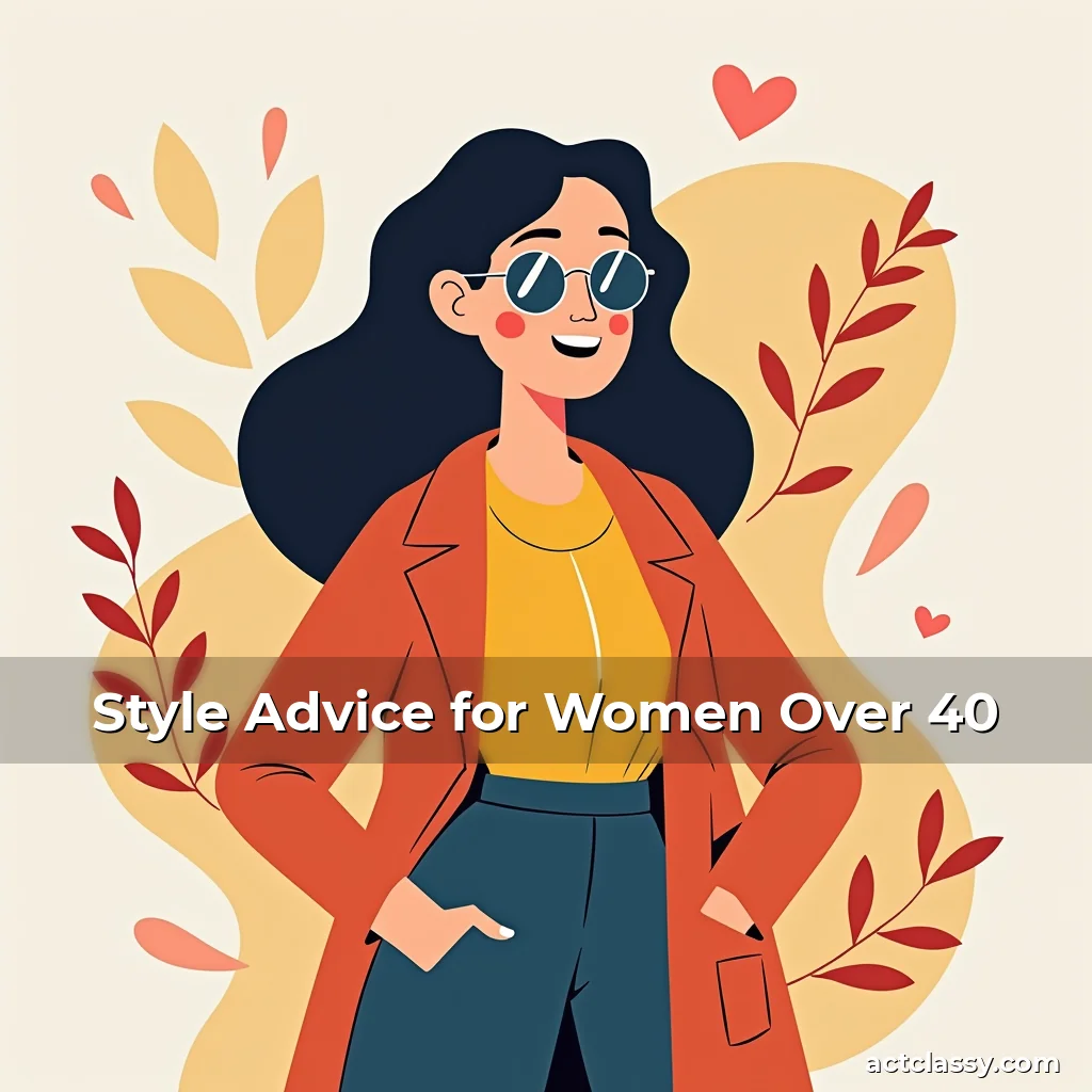 Artistic representation for Style Advice for Women Over 40