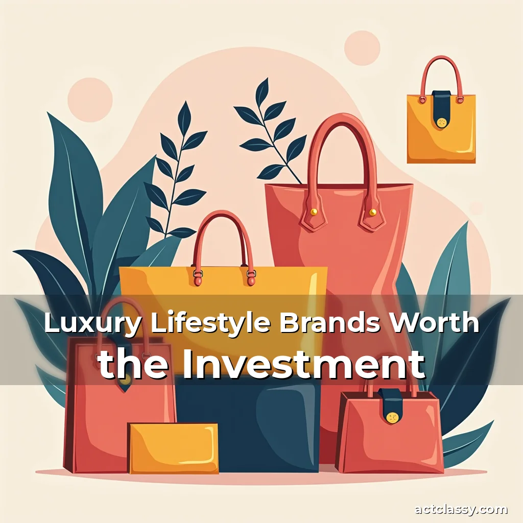 Artistic representation for Luxury Lifestyle Brands Worth the Investment