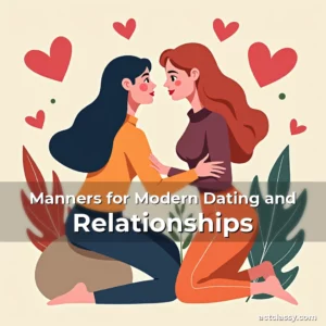 Artistic representation for Manners for Modern Dating and Relationships
