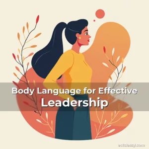 Artistic representation for Body Language for Effective Leadership